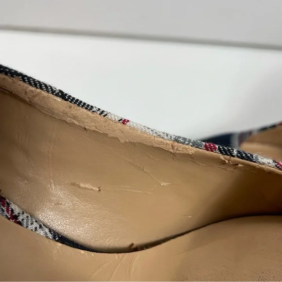 Kelly & Katie Plaid High Heel Pumps Women’s Size 7 - Holiday Preppy Classic - Picture 10 of 10